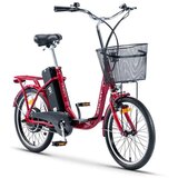 Galaxy Električni bicikl IBIZA 20" Li-ion Crvena 36V/10.4Ah | Eponuda.com