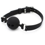 Kiotos Silicone Ball Gag with Holes Black | Shoptok.si