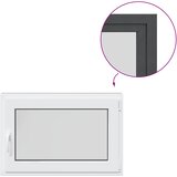  Prozor za podrum RISOR 90 x 50 cm PVC i staklo Antracit | Eponuda.ba