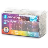Aigostar LED spoljašnja božićna girlanda 200xLED/8 funkcija 3xAA 5x2m IP44 višebojna | Eponuda.com