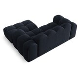 Cosmopolitan Design Tamno plava kutna garnitura od šenila (s desnim kutom/s ležaljkom) Treno – | shoptok.hr