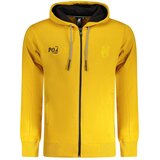 U.S. Grand Polo Club mu&amp;scaron;ka hoodie dukserica na patentni zatvarač senf žuta Slike