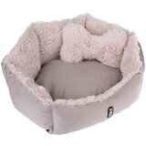 TIAKI pahuljasti krevetić Fluffy Bone – D&nbsp;50 x Š&nbsp;40 x V&nbsp;20&nbsp;cm | shoptok.hr