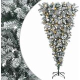  Obrnuto umjetno božićno drvce s granama 150 cm 150 LED lampica | shoptok.hr