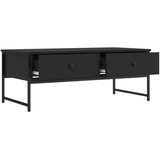  Stolić za kavu crni 101 x 49 x 39,5 cm od konstruiranog drva | Eponuda.com