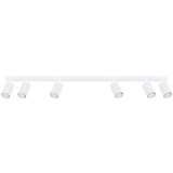  Stropna svetilka KARBON 6L bela, (21626894) Cene