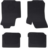 vidaXL Auto tepih 4 pcs Crna prikladno za ŠKODA OCTAVIA I 1997-2004 Cijene