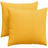  Jastučići za sofu 2 pcs Svijetlo žuta 45 x 45 cm | shoptok.hr