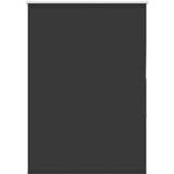 vidaXL Rolo zavjesa Blackout Black 90x130 cm Širina tkanine 85,7 cm | shoptok.hr