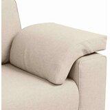 SOFA za dvije osobe Bež 160 cm Platnasta tkanina | shoptok.hr