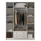 Hanah home Ormar Rb-168-01-010, 140x184x52 cm, Bijeli | Eponuda.ba