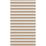 vidaXL Zebra zavesa peščeno rjava 135x200 cm Širina blaga 130,9 cm Poliester, (5000298514) | Shoptok.si