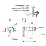 Remer MINIMAL HIGIJENSKI TUŠ N64W | Eponuda.com