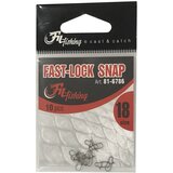Fil Fishing kopča fast - lock snap br.18, 10 kom Cene