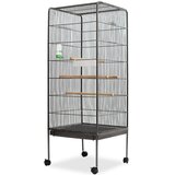  Kavez za ptice crni 54 x 54 x 146 cm čelični | Eponuda.com