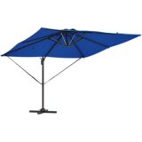  Cantilever Roma Sjenilo s LED lampama u azurno plavoj boji – 286 x 285 x 270 cm aluminijski. | shoptok.hr