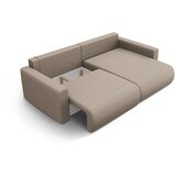 Cosmopolitan Design Svjetlo smeđa sklopiva/s prostorom za odlaganje kutna garnitura Belfast – | shoptok.hr