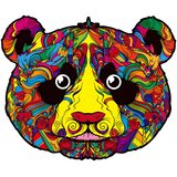 IZMAEL Lesene puzzle - Panda Bear / L | Shoptok.si