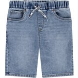 Levi's Kratke hlače & Bermuda SKINNY PULL-ON DOBBY SHORT Modra | Shoptok.si