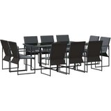  Vrtni set za objed 11 pcs Crna Čelik | Eponuda.com