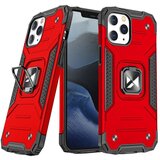 Wozinsky Armoured etui za iPhone 14 Pro, magnetno držalo, Ring Armor, rdeč, (21522134) Cene