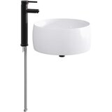 Umivaonik za kupaonicu Mat Crna 38,5 x 38,5 x 16 cm Metal | shoptok.hr