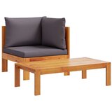  10-dijelna set vrtnih sofa s jastucima masivno bagremovo drvo | shoptok.hr