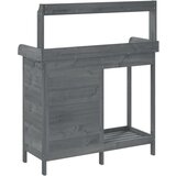  za sadnju s ormarićem 110 5x45x124 5 cm masivna jelovina | shoptok.hr