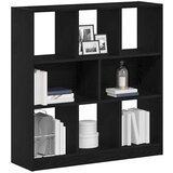 vidaXL Ormar za knjige crni hrast 97,5x29,5x100 cm konstruirano drvo | shoptok.hr