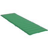  Jastuk za ležaljku zeleni 200 x 50 x 3 cm od tkanine Oxford | shoptok.hr
