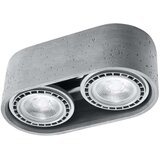  Sollux SL.0882 - Plafonsko svetlo BASIC AR111 2xGU10/40W/230V beton | Eponuda.com