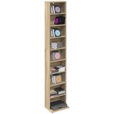 Cd ormar Hrast sonoma 33 x 23,5 x 175 cm Konstruirano drvo | shoptok.hr