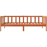  Krevetna konstrukcija s uzglavljem Vosak smeđa 90 x 190 cm | Eponuda.com