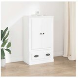  Visoka komoda bijela 60 x 35 5 x 103 5 cm od konstruiranog drva | shoptok.hr