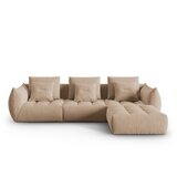 Micadoni Bež kutna garnitura od bouclé tkanine (promjenjiva) Bloom – Home | shoptok.hr