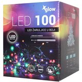 Home deco 100 led žaruljica šarene, zelena žica/ 5 metara IP 44 Cijene