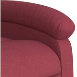  Masažna fotelja za odmor, tkanina, vino crvene boje | Shoptok.si
