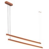  Argon 8837 - LED luster na sajli MIAMI LED/74W/230V 3000K braon | Eponuda.com
