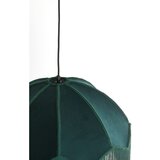 Light & Living Petrolej zelena viseća svjetiljka s tekstilnim sjenilom ø 50 cm Malacia – | shoptok.hr