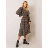 Italy Moda Dress-DHJ-SK-12227.85-black-beige | shoptok.hr