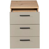 MID.YOU PREDALNIK NA KOLESCIH kašmir, hrast artisan | Shoptok.si