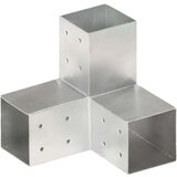vidaXL spojnik za stupove u y-obliku od pocinčanog metala 81 x 81 mm | shoptok.hr
