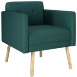  Ukrasna fotelja Tamnozelena Tkanina - Tamnozelena | shoptok.hr