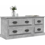 TV ormarić boja betona 100x35,5x45 cm konstruirano drvo | shoptok.hr