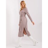 LAKERTA Dress-LK-SK-509455.96-dark beige | Shoptok.si