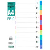  Pregradni karton a4 10-delni levia pvc 009401 LEVIA Cene