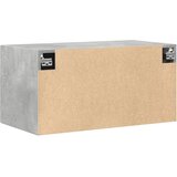  Zidni ormarić boja betona 80x42,5x40 cm od konstruiranog drva | Eponuda.com