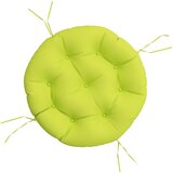  The Living Store Okrogla blazina svetlo zelena Ø 60 x 11 cm oxford tkanina - Okrogla Blazina, (21487480) | Shoptok.si