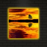 Wallity Zidna slika sa LED osvetljenjem 4040DACT-2, 40x40 cm | Eponuda.ba