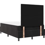  s opruga kutije s uzglavljem Crna 120 x 190 cm Baršun | shoptok.hr